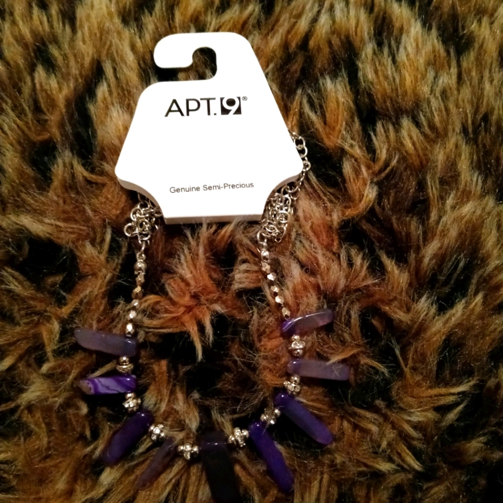 Genuine semi-precious stone necklace